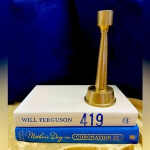 Vintage Brass Candle Holder